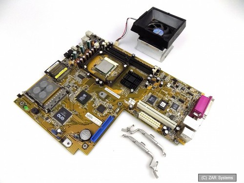 PC Aufrüstkit Asus P4S8L LGA 478 + CPU Intel Pentium 4 2,66GHz Mainboard 100%OK