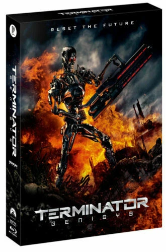 Terminator Genisys BLU-RAY Steelbook 2D & 3D Combo Limited Edition - Full Slip - Image 4 of 4