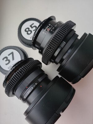 Canon EF ANAMORPHIC BOKEH TRANSPARENT LINE  37 85 Mir 1v Jupiter 9 Cinemod
