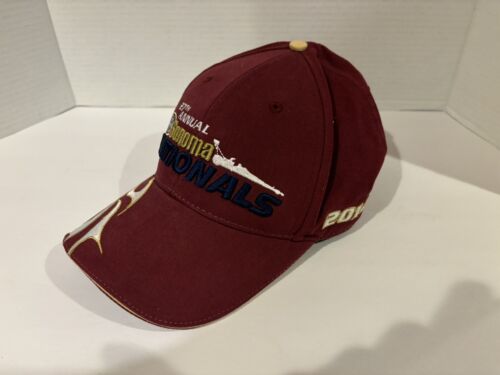 NHRA US Nationals 2014 27th Annual Drag Racing Series Strapback Baseball Hat-Cap - Picture 2 of 12