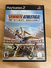 Summer Athletics: The Ultimate Challenge (Sony PlayStation 2, 2008) w/ Manual