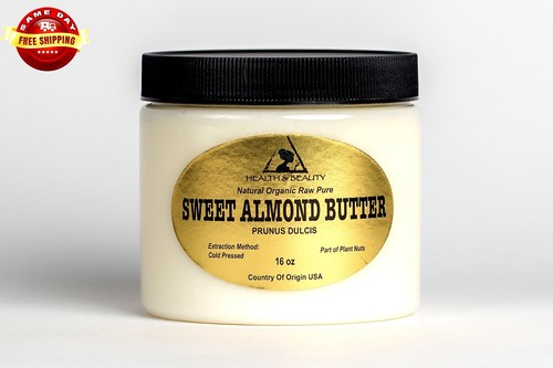 SWEET ALMOND BUTTER ORGANIC by H&B Oils Center COLD PRESSED 100% PURE 48 OZ - Picture 7 of 12