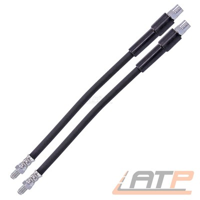 2x BREMSSCHLAUCH BREMSSCHLÄUCHE BREMSLEITUNG HINTEN BMW 7-ER E65 E66 ALLE Z1 2.5