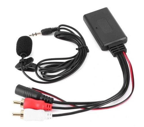 Bluetooth 5.0 Adapter Cinch/RCA Adapter Auto Radio Audio Kabel mit Mikrofon - Bild 2 von 8
