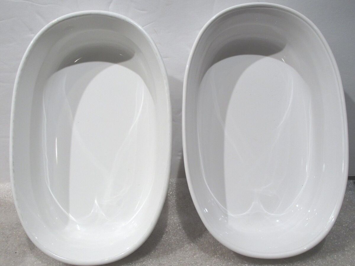 SIX - CORNING WARE P-15-B 15 Ounce Oval Baker - Micro - Dish SIX - CORNING WARE P-15-B 15 Ounce Oval Baker - Micro - Dish