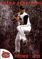 2012 Carolina Mudcats Team Issue #3 Shawn Armstrong New Bern North Carolina Card