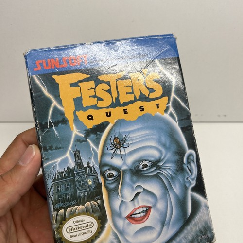 Fester's Quest (Nintendo NES) Completo En Caja - Carro Como Nuevo - Auténtico - Probado EE. UU. - Imagen 21 de 24