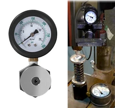 0-300 PSI 66835 Universal Mini Valve Spring Pressure Tester Gauge 0-20 kg/cm2