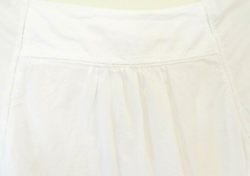 Levi's Women's Long Sleeve Blouse/Top, White, Square Neck, Button Front, Size 10 - Picture 7 of 11