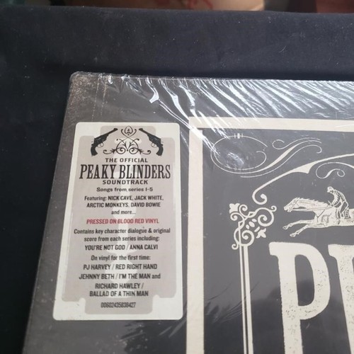 Peaky Blinders Season 1-5 Soundtrack Series Limited Edition BLOOD RED Vinyl 3 LP
