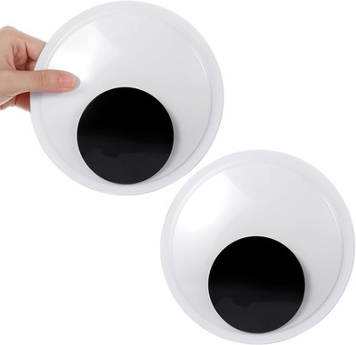 6 Inches Large Googly Eyes Self Adhesive, Novelty Sticky Wiggle Giant Big Googly