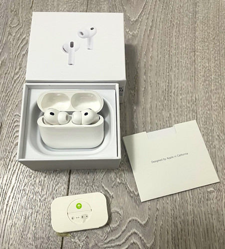 Apple AirPods Pro 3 White In-Ear Earbuds, Charging Case included