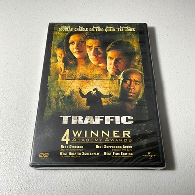Traffic DVD 2000 Michael Douglas, Benicio Del Toro, Steven Soderbergh Widescreen