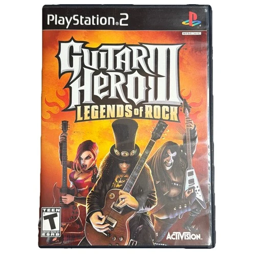 Guitar Hero 3 Legends Of Rock (PS2) (COMPLETE IN CASE)