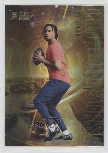 2023 Skybox Metal Universe Champions Gold CJ Stroud #GU-16 Rookie RC uk2
