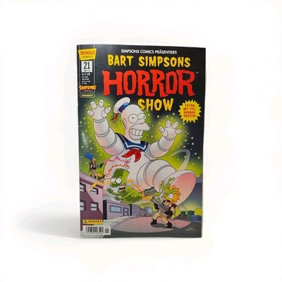 Bart Simpsons Horror Show 21 Simpsons Comics rar mit Poster Sammlerzustand Z0-1