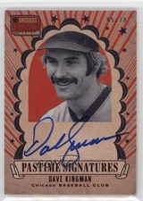 2013 Panini America's Pastime Pastime Signatures Red /10 Dave Kingman #DK Auto