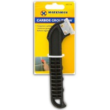 Marksman Tungsten Carbide Grout Removal Tool Tile Grout Scraper Saw Rake