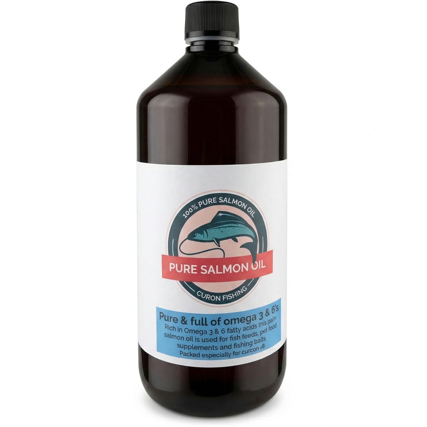 1 Litre Salmon Oil for Fishing Bait Attractant