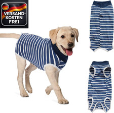 Hunde Genesungsanzug OP-Anzug Nach Operationen, Elastisch, atmungsaktiv, Größe L