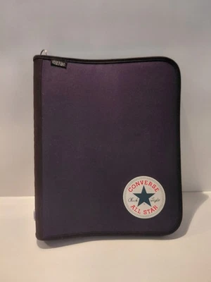 Vintage Star Point CONVERSE 3 Ring Binder Black & Navy Blue Chuck Taylor - Image 1 of 4
