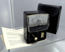 Wein Flash Meter WP500B with Leather Case Instructions, Works Good