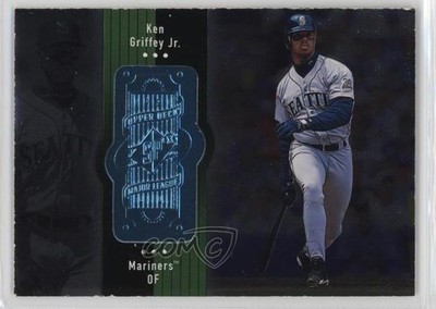 1998 SPx Finite Samples 1933/5000 Ken Griffey Jr (Blue) HOF 0lm