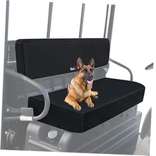StarknightMT UTV Bench Mule Seat Cover Seat Covers Compatible with Mule Black