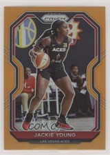 2021 Panini Prizm WNBA Orange Prizm 31/50 Jackie Young #47 u0u