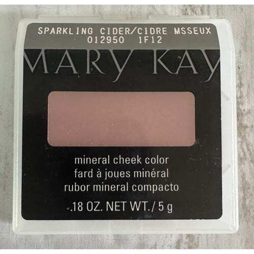 Mary Kay SPARKLING CIDER Mineral Cheek Color Blush Makeup Compact .18 oz - 第 1/4 張圖片