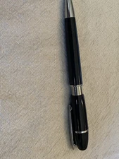 Black Push Top Ballpoint Pen