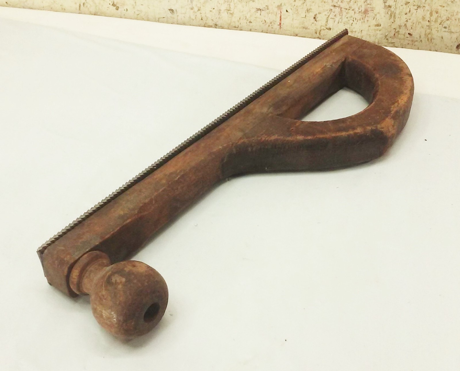 Vintage Wood File Holder Plane Longboard Rasp Auto Body tool