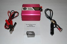 POWER GEAR DC-AC POWER INVERTER - 12V DC TO 110V AC - 600W PEAK, 300W CONTINUOUS