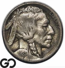 1923-S Buffalo Nickel, Strong Full Horn, Better Date