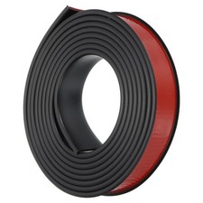 9.8Ft U-Shape Edge Banding Furniture Edge Protector Black 30mm/1.18" 