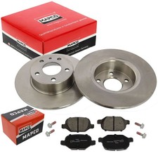 MAPCO 2 BREMSSCHEIBEN Ø251mm + BELÄGE HINTERACHSE passend für ALFA ROMEO 147 156