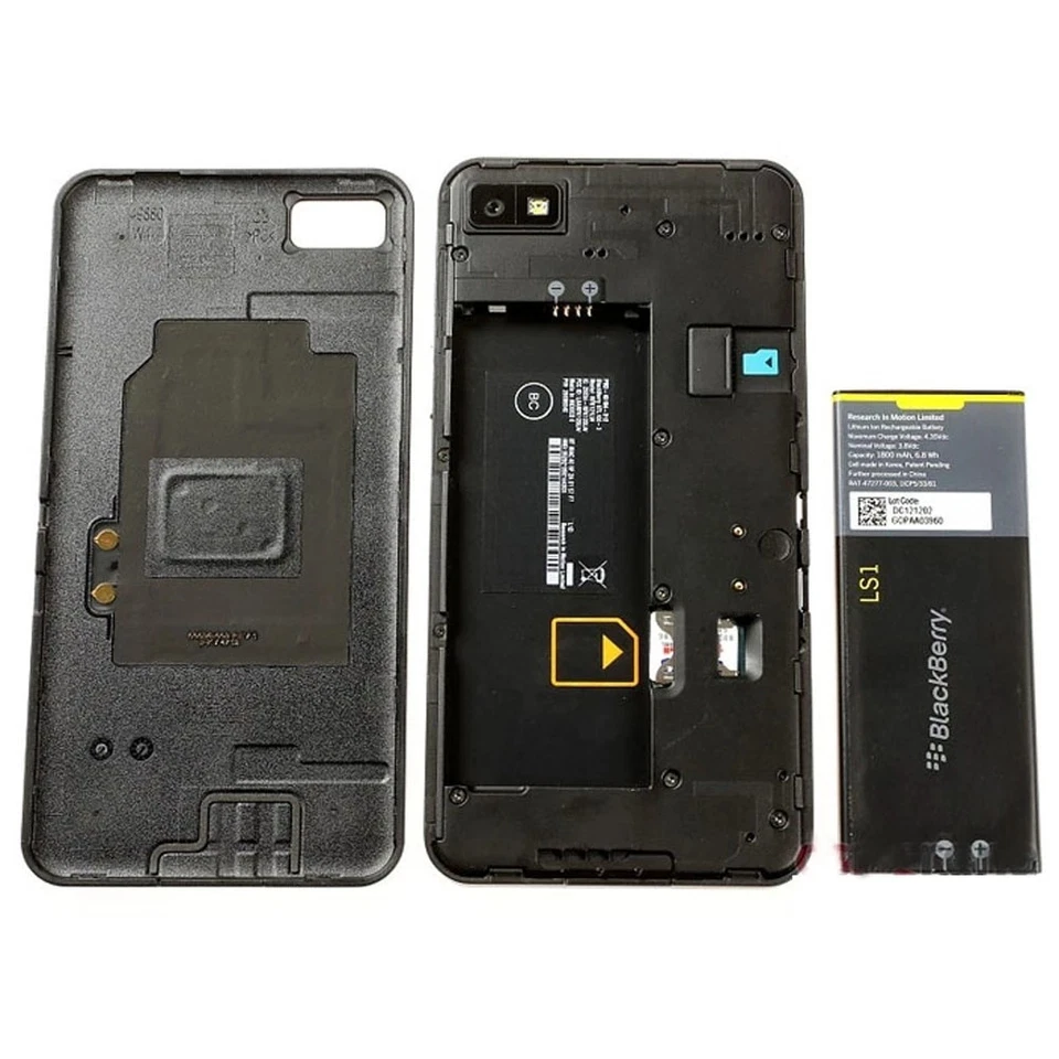 Unlocked Original Blackberry Z10 4.2" TouchScreen 8MP Blackberry-OS GSM 4G Phone - Image 3 of 4