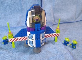 LEGO Toy Story Buzz Lightyear Star Command Set &ndash; Complete w/ Buzz, Ship,...