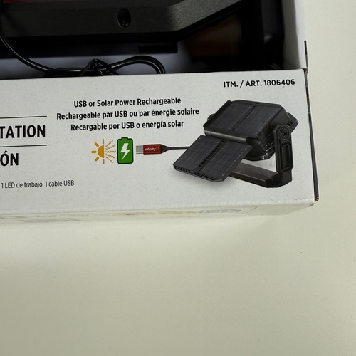 Infinity X1 Dual Powered Solar Work Light 3000 Lumen - Picture 2 of 14