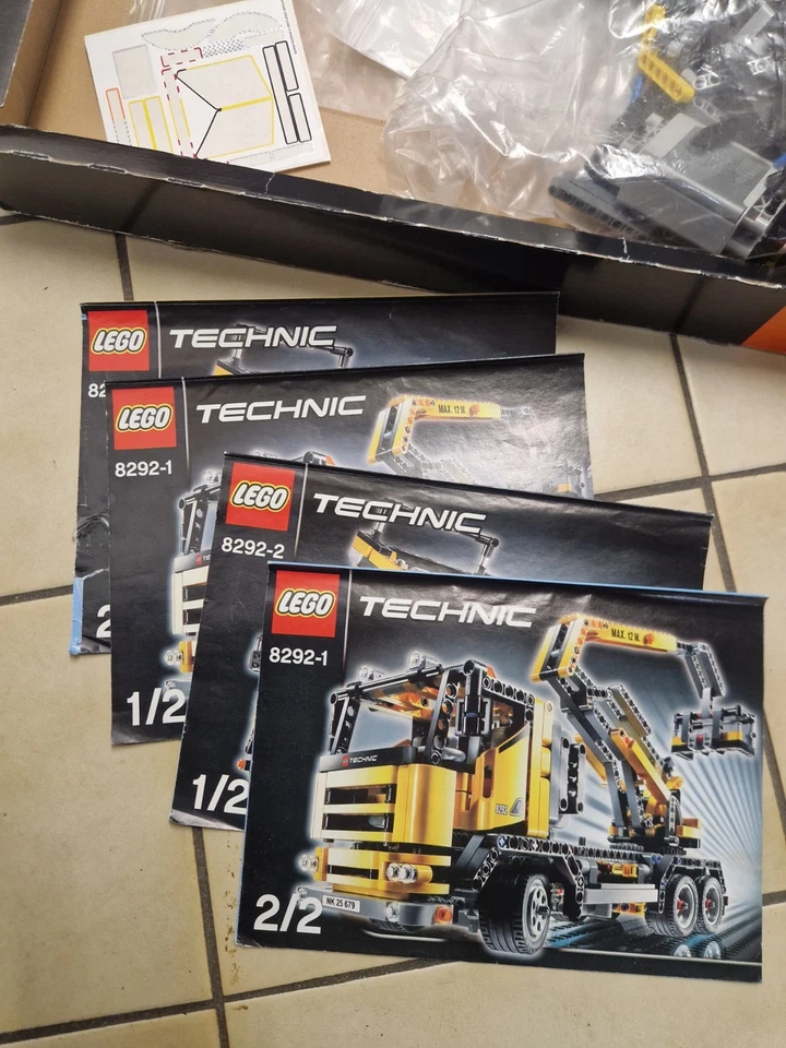 LEGO Technic 8292 Truck mit Hebebühne oder Truck mit Kipper - Bild 3 von 4