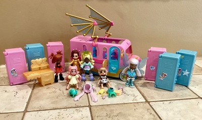 ROYAL HIGH Lot of 14 Pieces Fashion Bus, Dolls, Lockers & More 2024 Jazwares
