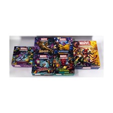 FFG Board Games  Marvel Champions LCG Collection #147 - Base Game + 5 Ex VG/EX