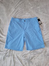 Adidas Mens Size 36 Ultimate 365 Ripstop Blue Burst Athlet Golf Shorts ADVR0918