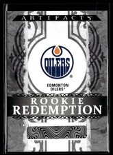 2026-27 Upper Deck Artifacts Rookie Redemption Edmonton Oilers
