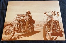 Easy Rider Sepia Photograph 14" x 11" Poster Peter Fonda Dennis Hopper 1969