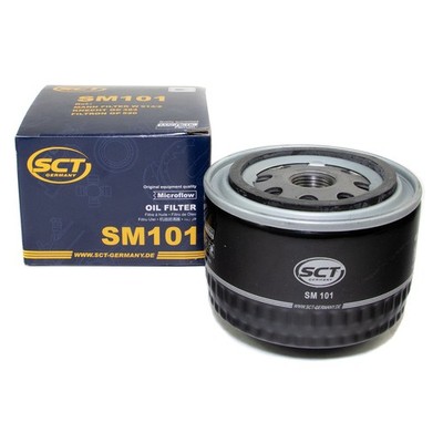 SCT Ölfilter SM101 Filter Motorfilter Servicefilter Anschraubfilter Dichtung Ope