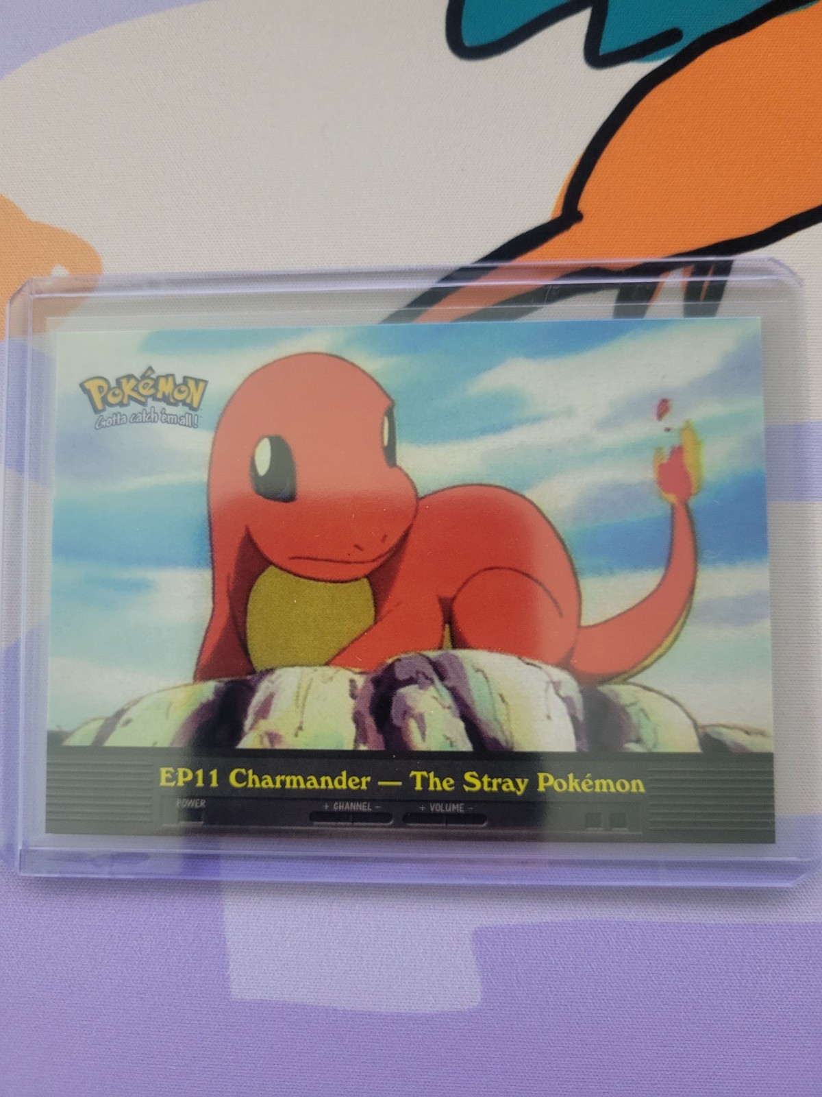 2000 Topps Pokemon Trading Card EP11 Charmander The Stray Pokemon