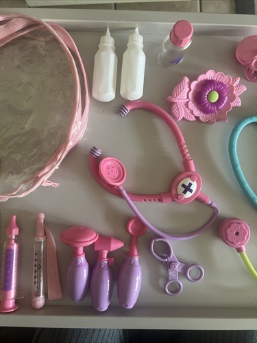 Doc Mcstuffins Toys w/Doctors Case Tools, Accessories, Stethoscopes Baby Bottles - Picture 5 of 16