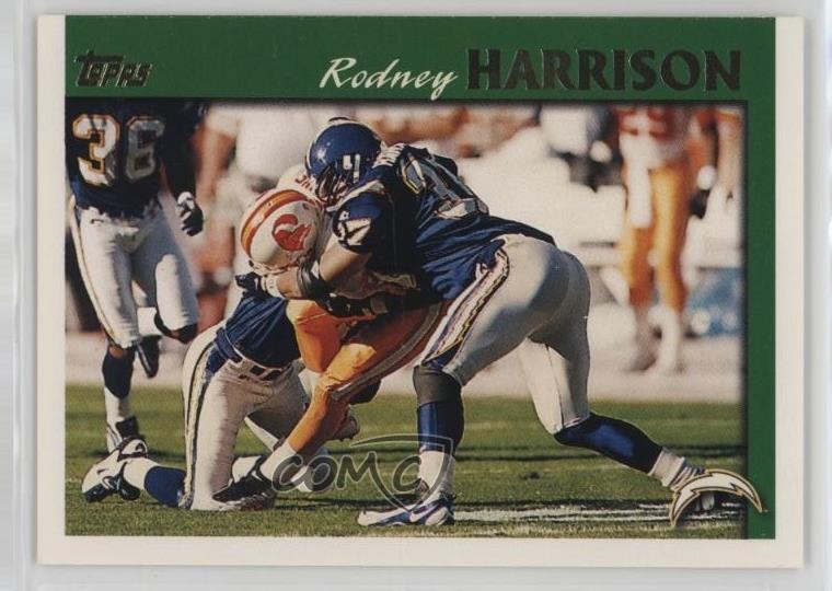 1997 Topps Rodney Harrison #87 0b07