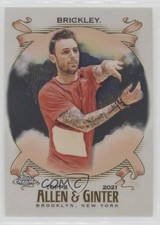 2021 Topps Allen & Ginter Chrome Chris Brickley #234 4p5